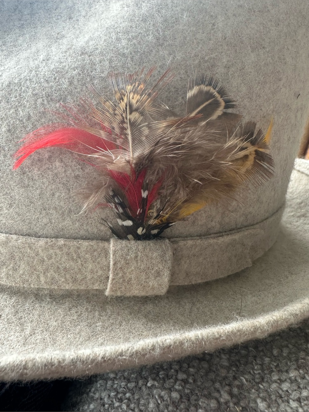 Pendleton Cream Wool Fedora - Picture 3 of 8